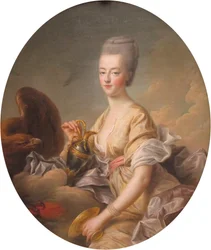 Madame la Dauphine Marie-Antoinette, como Hebe